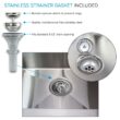 Transolid 22.1-in x 28-in 1 -Basin Brushed Satin Freestanding Laundry sink with Faucet