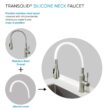 Transolid 20-in x 24-in 1 -Basin White Freestanding Laundry sink with Cabinet with Drain with Faucet