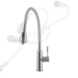 Transolid 15.5-in x 22.4-in 1 -Basin Gloss White Freestanding Laundry sink with Cabinet with Faucet