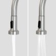 Presenza 24.1-in x 21.3-in 1 -Basin Brushed Steel Drop-in Utility tub with Faucet
