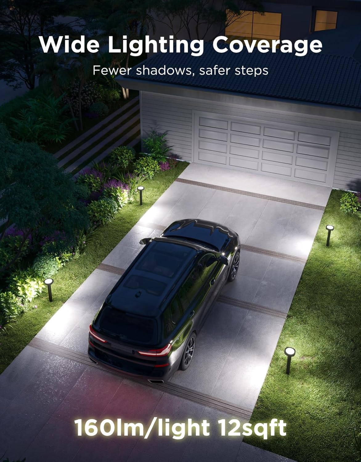 Govee Outdoor Pathway Lights 2, IP66 Waterproof Patio Lights, 60+ Scene Modes Landscape Lighting for Yard, Garage, Garden, Lawn, Outdoor Decor, Works with Alexa, Google Assistant, Matter, Wired 4 Pack Govee Outdoor Pathway Lights 2, IP66 Waterproof Patio Lights, 60+ Scene Modes Landscape Lighting for Yard, Garage, Garden, Lawn, Outdoor Decor, Works with Alexa, Google Assistant, Matter, Wired 4 Pack