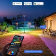 Govee Outdoor Lamp Post Lights, 2000LM High White Brightness with 6 Zones RGBIC Lighting Effect for Halloween Decor, Double Sensor Integrated, IP66 Waterproof, Work with Alexa, Google Assistant Govee Outdoor Lamp Post Lights, 2000LM High White Brightness with 6 Zones RGBIC Lighting Effect for Halloween Decor, Double Sensor Integrated, IP66 Waterproof, Work with Alexa, Google Assistant