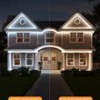 Govee Outdoor LED Strip Lights RGBIC with Warm and Cold White, 65.6ft 2.4G WiFi Smart Outdoor Lights, IP65 Waterproof, Work with Alexa and Google Assistant, App Control, for Porch, Patio, Eave, Party
