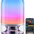 Govee Table Lamp 2 Pro x Sound by JBL, Smart Cordless Table Lamp with Speaker, Music-Light Sync, 16 Music Modes & 100+ Scene Modes, Work with Matter, DIY Customized Rechargeable Desk Lamp for Bedroom