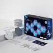 Govee Glide Hexagon Light Panels Ultra, RGBIC 3D Wall Lights with DIY Program, 60 Scenes and 129 Lamp Beads, Upgraded Gaming Light for Gaming Room, Compatible with Alexa, 10 Pack Meteor Gray
