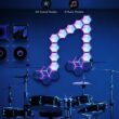 Govee Glide Hexagon Light Panels Ultra, RGBIC 3D Wall Lights with DIY Program, 60 Scenes and 129 Lamp Beads, Upgraded Gaming Light for Gaming Room, Compatible with Alexa, 10 Pack Meteor Gray