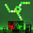 Govee Glide Hexa Light Panels, RGBIC Hexagon LED Wall Lights, Wi-Fi Smart Home Creative Wall Lights with Music Sync, Works with Alexa Google Assistant for Indoor Gaming Decor, 10 Pack