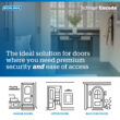 Schlage Encode Lever Century-Latitude Matte Black Smart Wi-Fi and Bluetooth Touchscreen Keypad Electronic Handle Lock