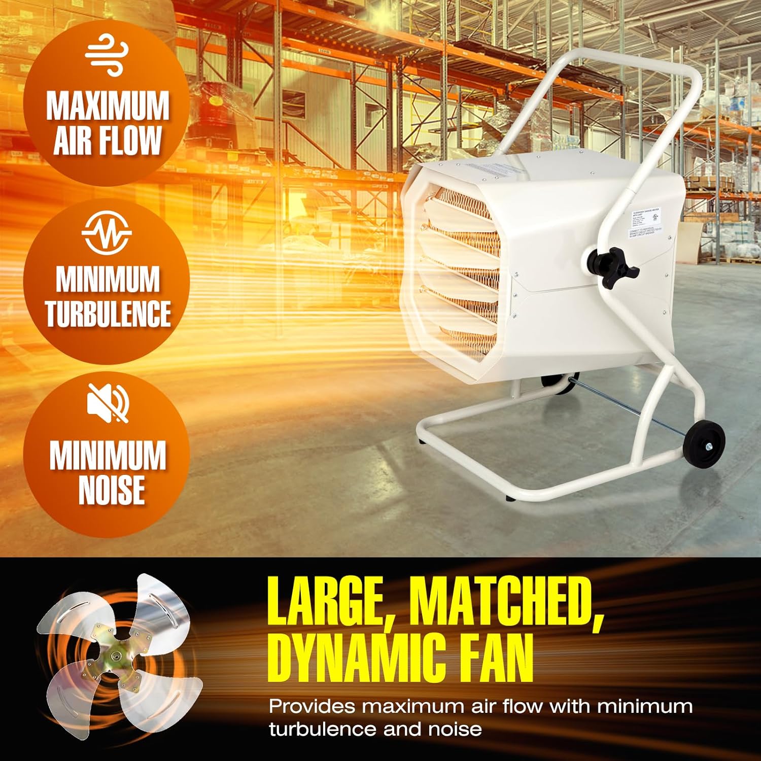 Dr Infrared Heater DR-910M 10000-Watt 240-Volt Heavy-Duty Hardwired Shop Garage Heater Dr. Heater Dr. Infrared DR-910M 10000-Watt 240-Volt Heavy-Duty Hardwired Shop Garage Heater with Cart and Adjustable Thermostat,White