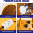 iLiving Utility High Velocity Blower, Fume Extractor, Portable Exhaust and Ventilator Fan (Utility 20