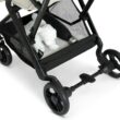 Delta Children Icon Ultra Compact Lightweight Everyday & Travel Stroller - One-Hand Fold - Only 15.6 Pounds - Fits in Overhead Compartments - Greenguard Gold Certified - Multi-Position Recline, Cream