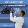 Delta Children Icon Ultra Compact Lightweight Everyday & Travel Stroller, Navy Delta Children Icon Ultra Compact Lightweight Everyday & Travel Stroller - One-Hand Fold - Only 15.6 Pounds - Fits in Overhead Compartments - Greenguard Gold Certified - Multi-Position Recline, Navy