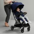Delta Children Icon Ultra Compact Lightweight Everyday & Travel Stroller, Navy Delta Children Icon Ultra Compact Lightweight Everyday & Travel Stroller - One-Hand Fold - Only 15.6 Pounds - Fits in Overhead Compartments - Greenguard Gold Certified - Multi-Position Recline, Navy