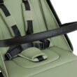 Delta Children Icon Ultra Compact Lightweight Everyday & Travel Stroller - One-Hand Fold - Only 15.6 lbs- Fits in Overhead Compartments - Greenguard Gold Certified - Multi-Position Recline, Sage Green