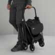 Jeep Altitude Compact Travel Stroller by Delta Children Greenguard Gold, Easy One Hand Fold, Lightweight, Extendable Canopy with Peek-a-Boo Window, Reclining Seat, 4 Wheel Suspension, Olive Green
