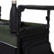 Jeep Aries Stroller Wagon by Delta Children Premium Wagon for 2 Kids with Convertible Seats, Adjustable Push/Pull Handles, Removable Canopy & Flat Fold - Greenguard Gold Certified, Black/Green