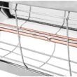 Dr Infrared Heater DR-222 Outdoor Patio Wall Mount Ceiling Carbon Infrared Heater, 1500W, Black
