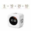 Productivity Cube Timer with Gravity Sensor, LED Display, Preset Countdown Timer Productivity Cube Timer with Gravity Sensor, LED Display, Preset Countdown Timer