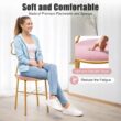 Pink Butterfly Backrest Chair, Metal Dining and Vanity Chair for Home Pink Butterfly Backrest Chair, Metal Dining and Vanity Chair for Home