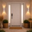 RGB Gradient Night Light with Motion Sensor, Rechargeable Wall Lamp