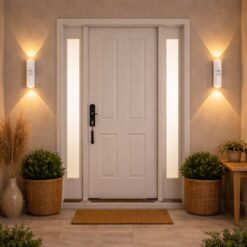 RGB Gradient Night Light with Motion Sensor, Rechargeable Wall Lamp