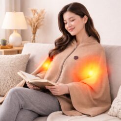 Wearable USB Heated Blanket with 3 Heating Levels