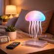 LED Jellyfish Lamp with 9 Tentacles, Color Gradient Light, Remote Control