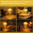 LED Jellyfish Lamp with 9 Tentacles, Color Gradient Light, Remote Control