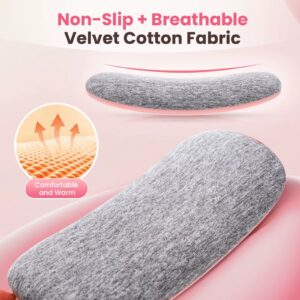 Electric Heating & Vibration Waist Massage Belt with 5 Modes, Rechargeable Warm Therapy Belt