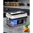 Rechargeable Heated Lunch Box, 1L Portable Food Warmer with Insulated Carrying Bag