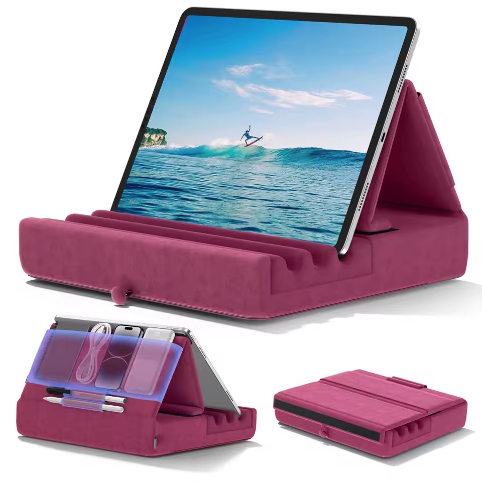 Foldable Tablet Pillow Stand for Lap, Bed, and Desk Foldable Tablet Pillow Stand for Lap, Bed, and Desk - Image 10