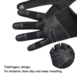 Winter Touchscreen Gloves, Waterproof Windproof Thermal Sports Gloves