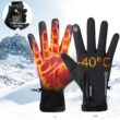 Winter Touchscreen Gloves, Waterproof Windproof Thermal Sports Gloves
