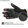 Winter Touchscreen Gloves, Waterproof Windproof Thermal Sports Gloves