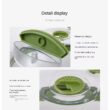 Microwave Splash Cover, Heat Resistant Food Cover with Steam Vent