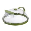 Microwave Splash Cover, Heat Resistant Food Cover with Steam Vent