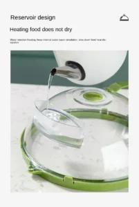 Microwave Splash Cover, Heat Resistant Food Cover with Steam Vent