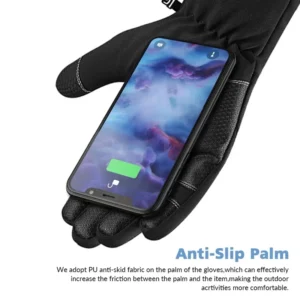 Winter Touchscreen Gloves, Waterproof Windproof Thermal Sports Gloves