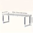Adjustable Under Sink Storage Rack, Expandable Cabinet Organizer for Kitchen & Bathroom, Multi-Layer Space-Saving Shelf