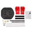 Wall-Mounted Bluetooth Boxing Training Machine with LED Lights and Gloves