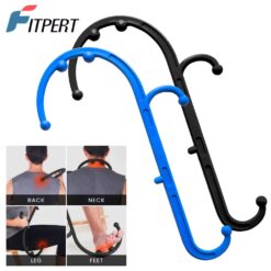 Back and Neck Massager Hook Cane, Self Massage Tool for Back, Neck and Feet
