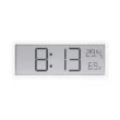 Digital Wall Clock with Temperature and Humidity Display, Hanging or Desktop Clock