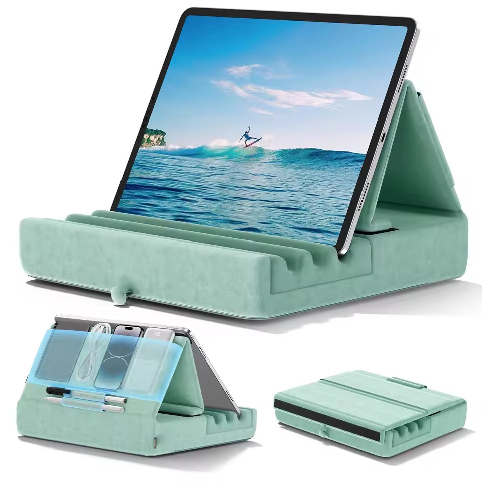 Foldable Tablet Pillow Stand for Lap, Bed, and Desk Foldable Tablet Pillow Stand for Lap, Bed, and Desk - Image 9