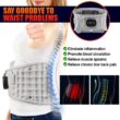 Inflatable Lumbar Support Belt with Heat & Massage, Rechargeable Decompression Waist Belt Inflatable Lumbar Support Belt with Heat & Massage, Rechargeable Decompression Waist Belt
