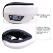 Smart Heated Eye Massager with Bluetooth Music - Air Compression & Vibration Mask for Migraine Dry Eye Relief