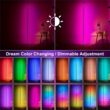RGB LED Floor Lamp with Music Sync, Smart Corner Floor Light