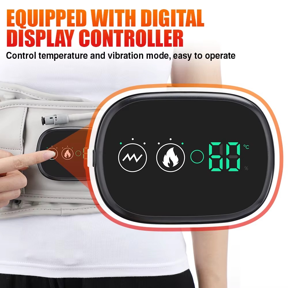 Inflatable Lumbar Support Belt with Heat & Massage, Rechargeable Decompression Waist Belt Inflatable Lumbar Support Belt with Heat & Massage, Rechargeable Decompression Waist Belt - Image 10