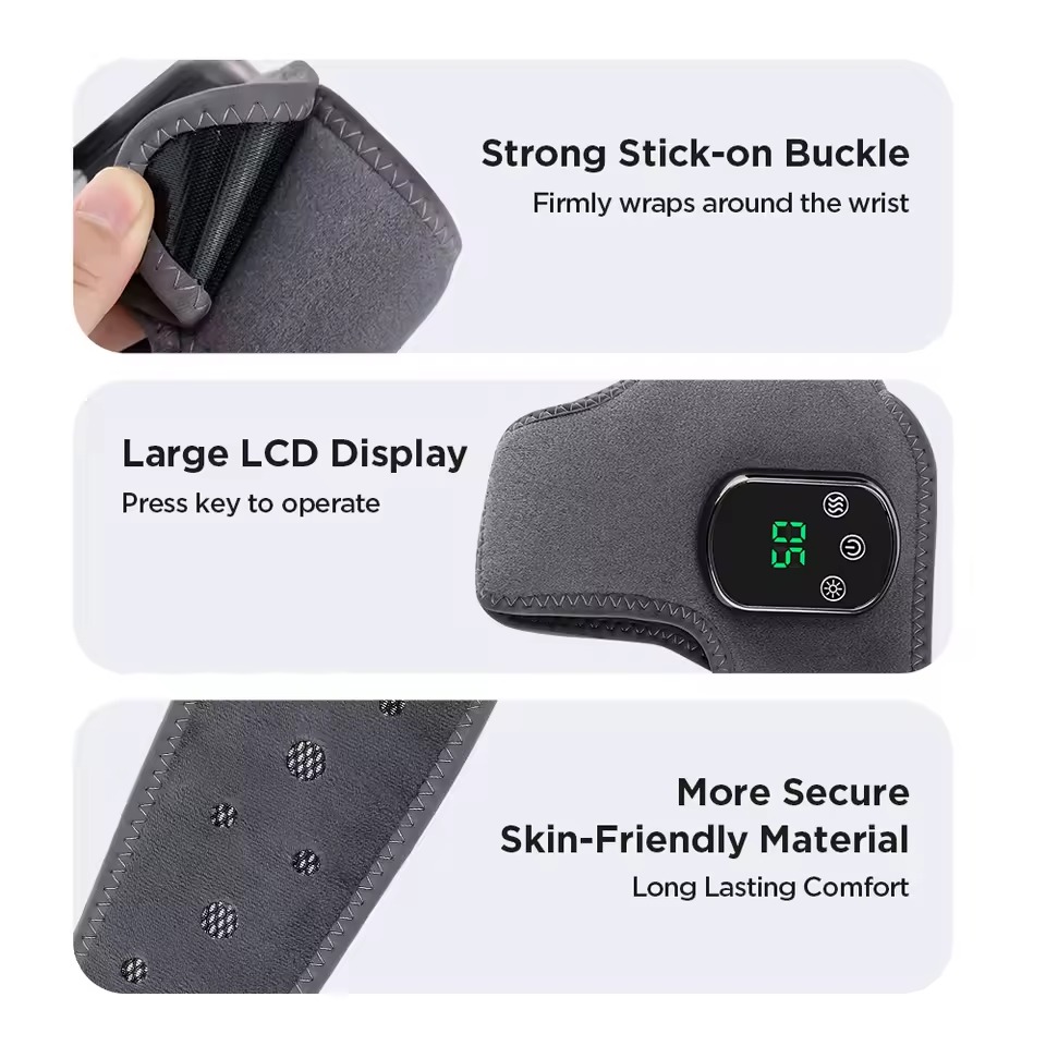 Electric Foot & Ankle Heating Massager with Vibration, Breathable Hot Compress Wrap Electric Foot & Ankle Heating Massager with Vibration, Breathable Hot Compress Wrap - Image 6
