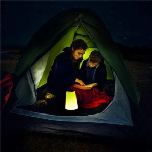 RGB Color Changing Night Light, USB Rechargeable Touch and Remote Control Table Lamp