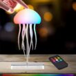 LED Jellyfish Lamp with 9 Tentacles, Color Gradient Light, Remote Control